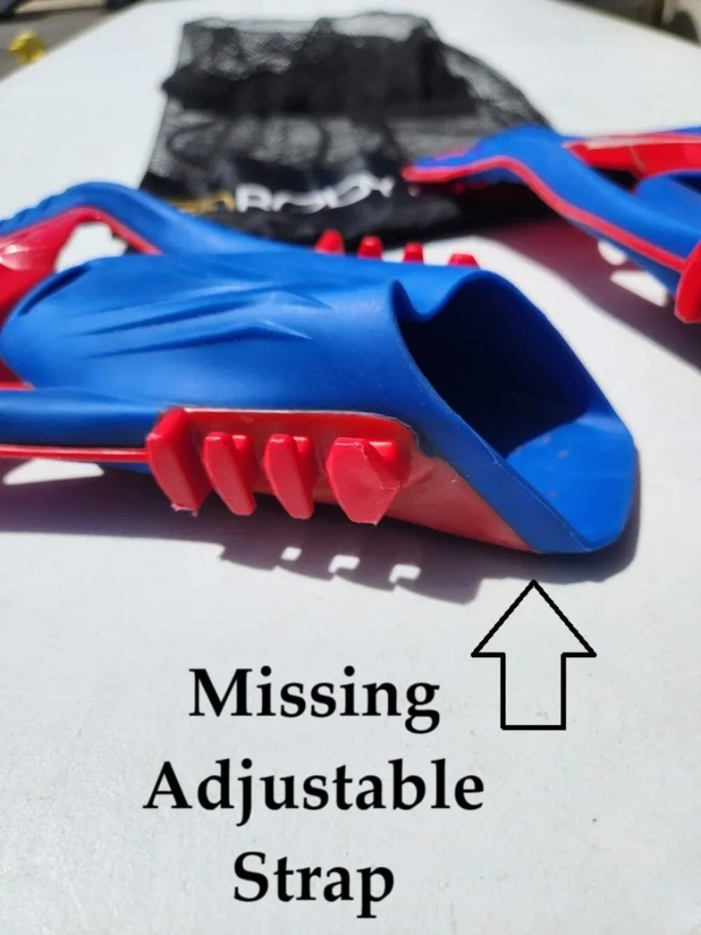 Snorkeling Gear Snorkel Fins Flippers Swimming Water Sports Set Diving Lightweig